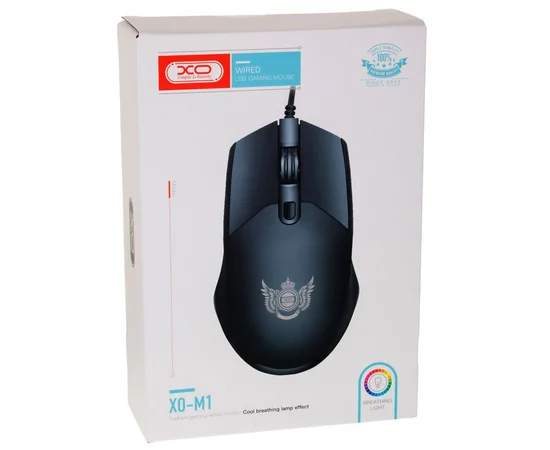 Мышь проводная XO M1 Черный
