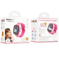 Детские cмарт-часы Hoco Y100 with call function Pink
