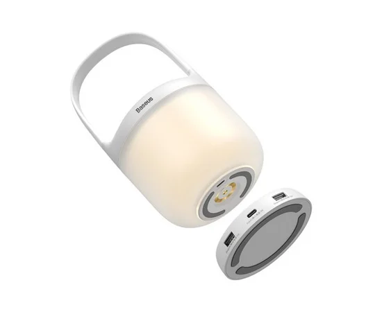 Ночник Baseus Moon-White Knob Stepless Dimming Белый