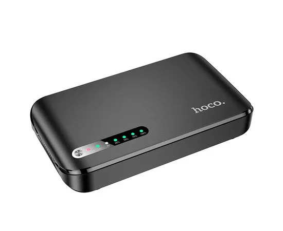 Источник бесперебойного питания Hoco DB62 Smart Mini UPS для роутеров 5V/9V/12V 20000 mAh Black