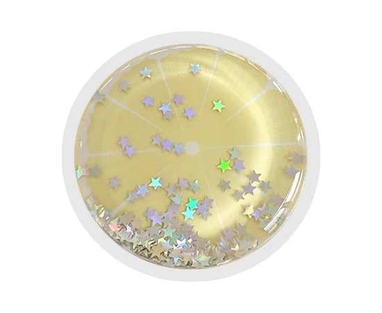 Держатель для телефона круглый (liquid shine) Круг / Желтый