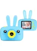 Детская фотокамера Baby Photo Camera Rabbit Голубой
