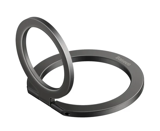 Держатель для телефона Baseus Halo Series Foldable Metal Ring (Single ring) (SUCH00001) Grey