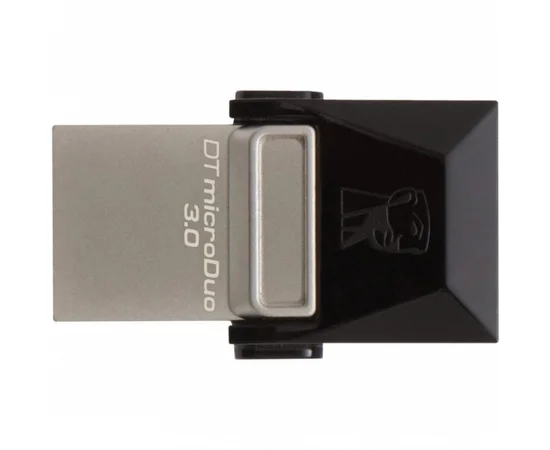 Флеш накопитель USB 3.0 Kingston DTMicro USB 3.1/3.0 Type-A 64GB Черный