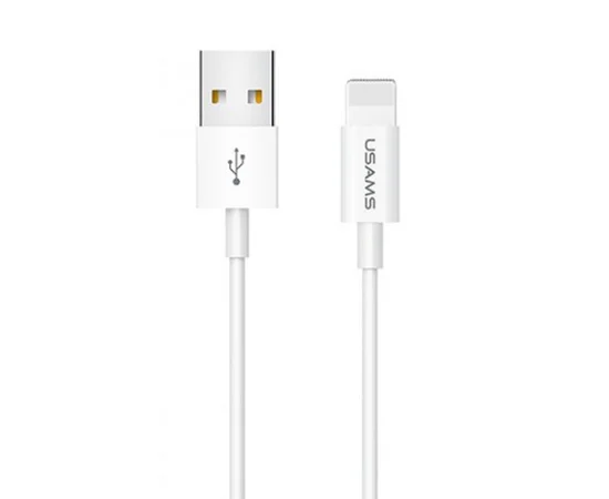 Дата кабель USAMS US-SJ283 U23 Lightning Data and Charging Cable (1m) Белый