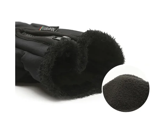 Перчатки сенсорные Golove joy водоотталкивающие Черный