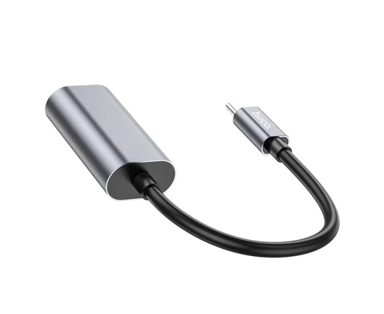 Переходник Hoco UA21 Origin Type-C to VGA Metal gray