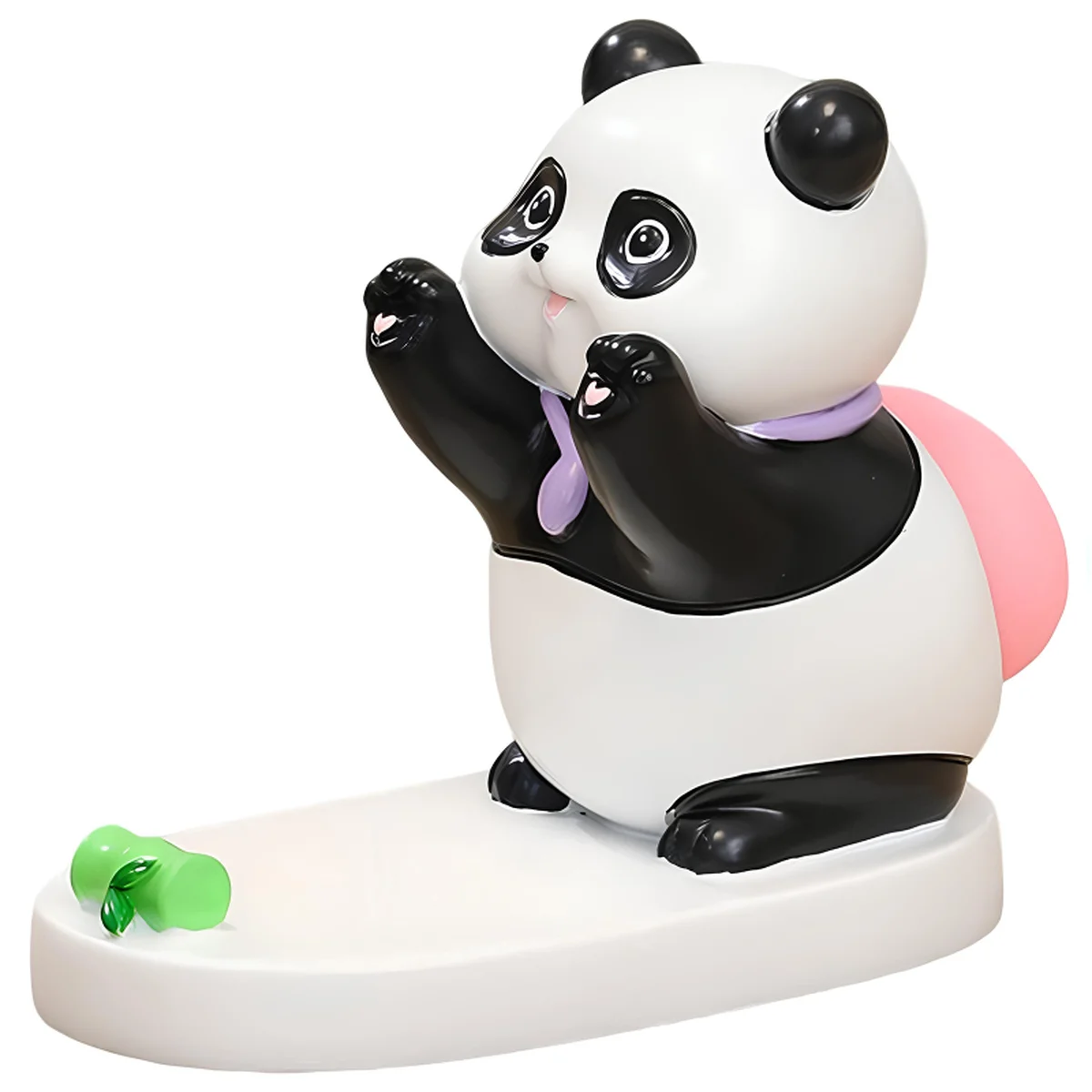 Подставка для телефона Funny Animals Panda with bamboo