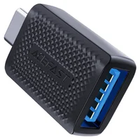 Переходник Acefast J1 Type- Male to USB Female Black