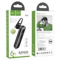 Bluetooth моно-гарнитура HOCO E63 Черный