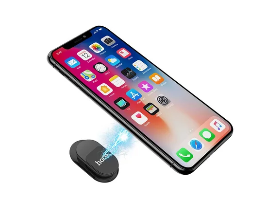 Универсальный держатель Hoco PH19 крючок Черный