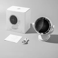 Настольный вентилятор F7 с зажимом 4000mAh White