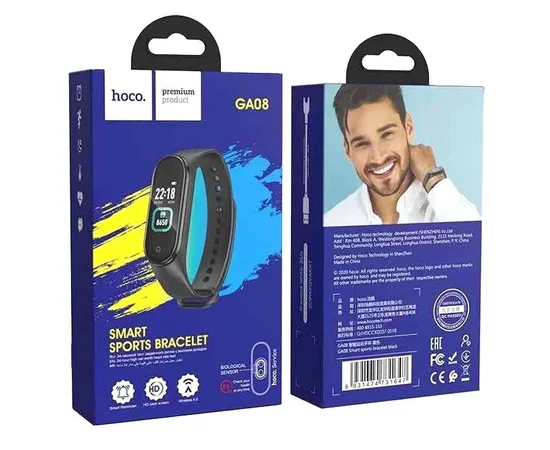 Фитнес-браслет Hoco GA08 LMH (Russian version) Черный