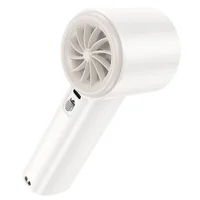 Портативный вентилятор Hoco HX64 Hurricane high speed handheld fan 3600 mAh White