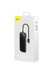 Перехідник Baseus Hub AcmeJoy 4-Port Type-C (USB3.0*3+Type-C PD&Data*1) (WKJZ) Dark Gray