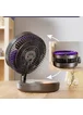 Портативный вентилятор Folding Light Fan 3in1 5000mAh Grey