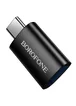 Переходник Borofone BV26C Type-C Male to USB Female USB3.0 Black