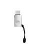 Переходник Hoco UA9 USB OTG to Type-C Стальной