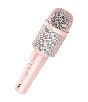Караоке Микрофон-колонка Hoco DBK1 Pink