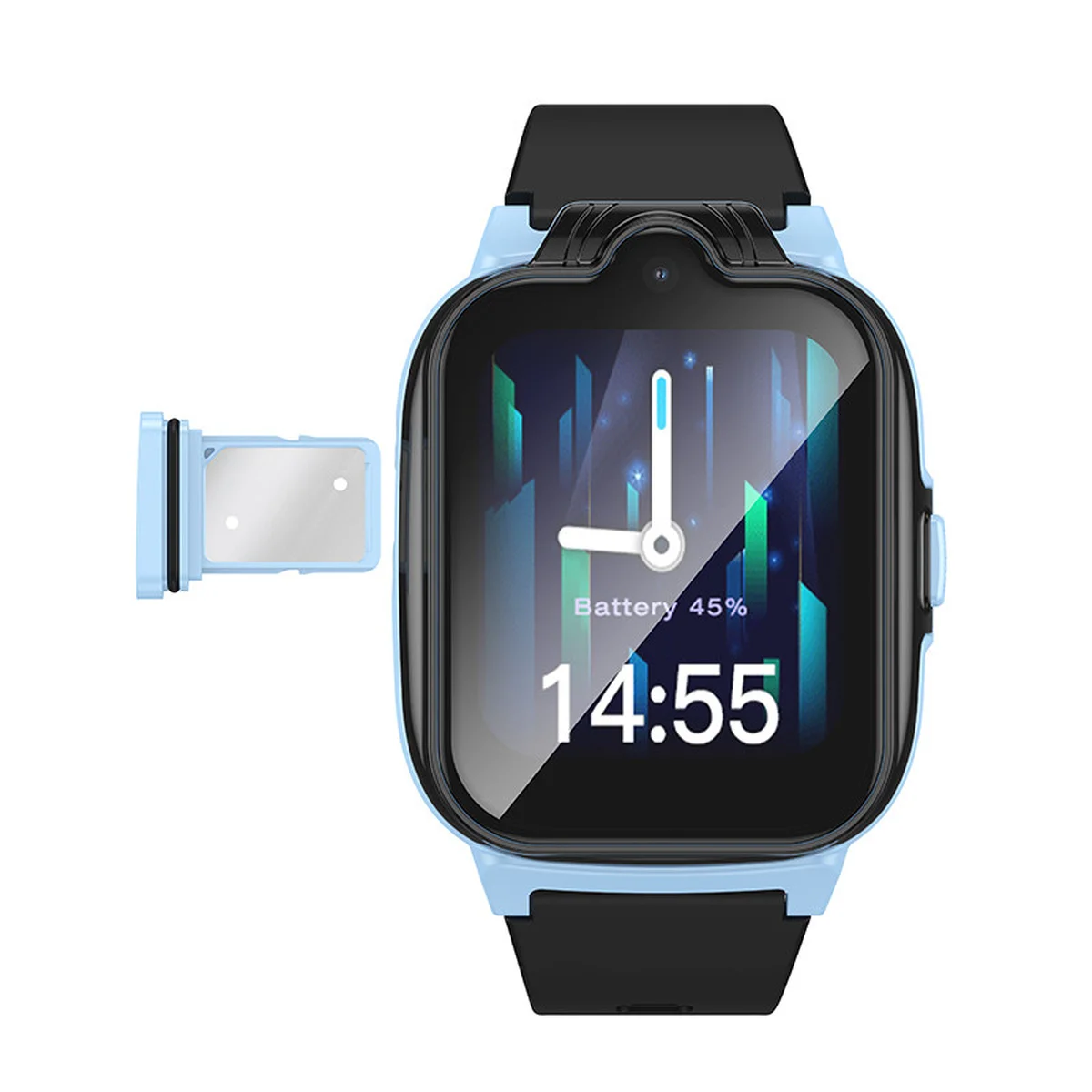 Дитячий cмарт-годинник Hoco Y104 4G Blue