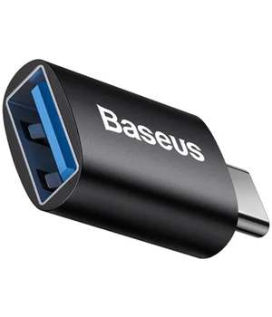 Переходник Baseus Ingenuity Series Mini Type-C to USB 3.1 (ZJJQ000001) Black