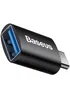 Переходник Baseus Ingenuity Series Mini Type-C to USB 3.1 (ZJJQ000001) Black