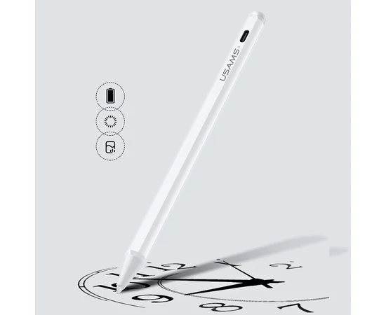Стилус Usams US-ZB135 Active Touch Screen Capacitive Белый