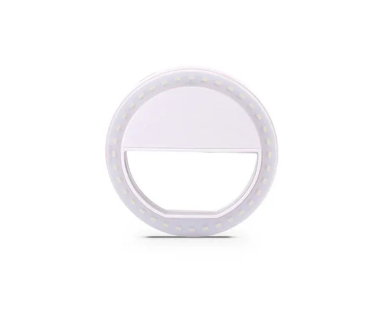 LED вспышка Ring Flash RK12 на смартфон для селфи Белый