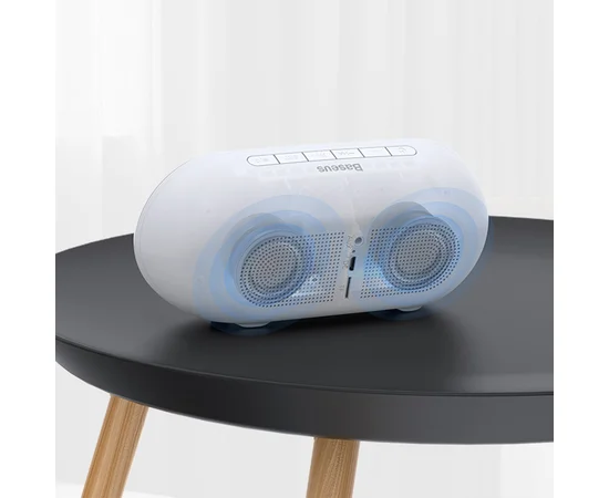 Акустика Baseus Encok Wireless Speaker E09 Белый