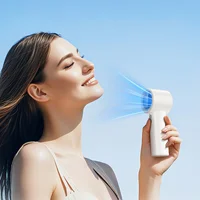 Портативный вентилятор Hoco HX64 Hurricane high speed handheld fan 3600 mAh White