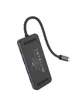 Переходник HUB Hoco HB15 Type-C to USB3.0+HDMI+PD Серый