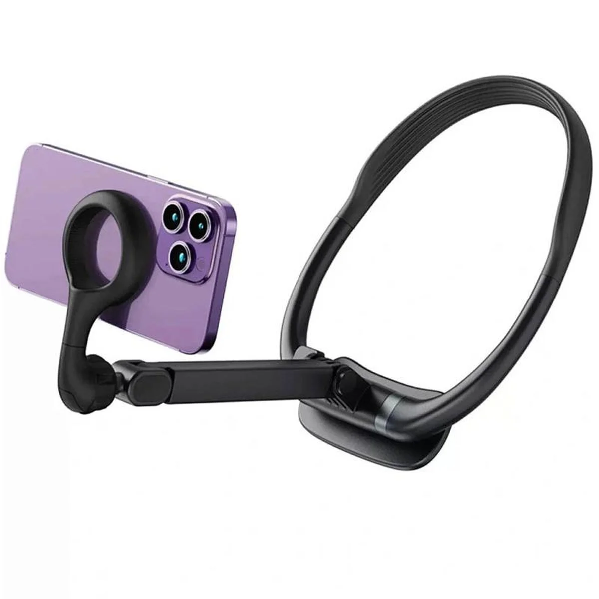 Магнітний тримач для телефону WIWU Wi-CH320 на шию Black