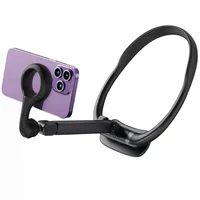 Магнітний тримач для телефону WIWU Wi-CH320 на шию Black