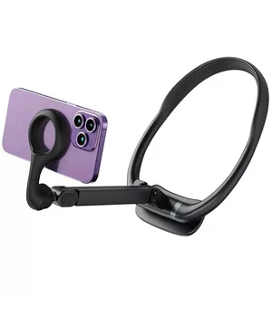 Магнитный держатель для телефона WIWU Wi-CH320 на шею Black