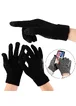 Перчатки сенсорные Warm caress (нескользящие) Черный