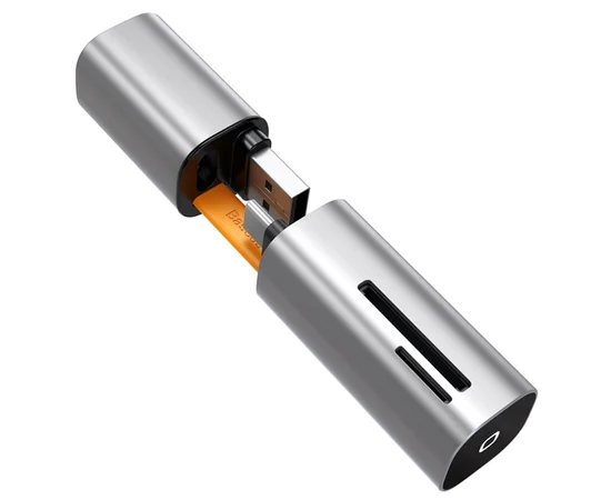 Картридер Baseus Mini-Cabin Серый