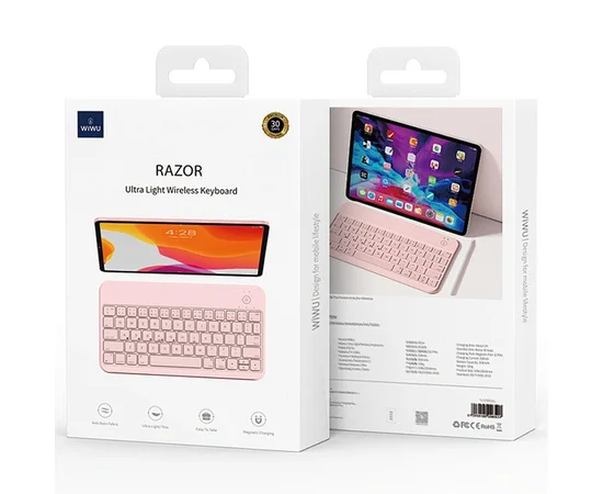 Клавіатура WIWU Razor Wireless Keyboard RZ-01 Pink