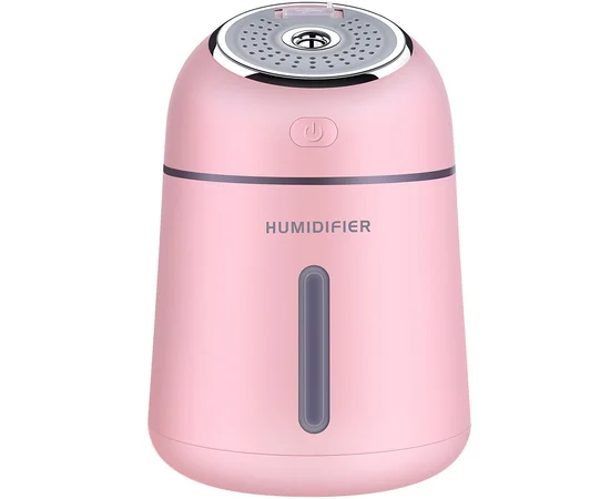 Увлажнитель воздуха LITTLE Q с арома-диффузором (lamp+fan) Розовый