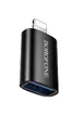Перехідник Borofone BV26 Lightning Male to USB Female USB2.0 Black