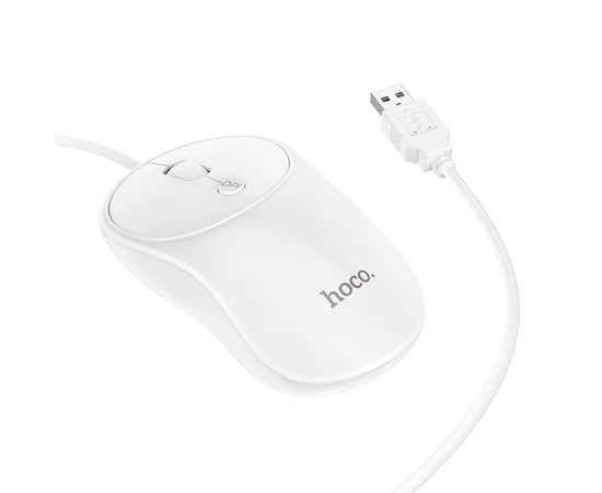 Мышь Hoco GM13 Esteem Белый