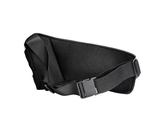 Спортивная сумка на пояс Haissky с карманом для бутылки Черный