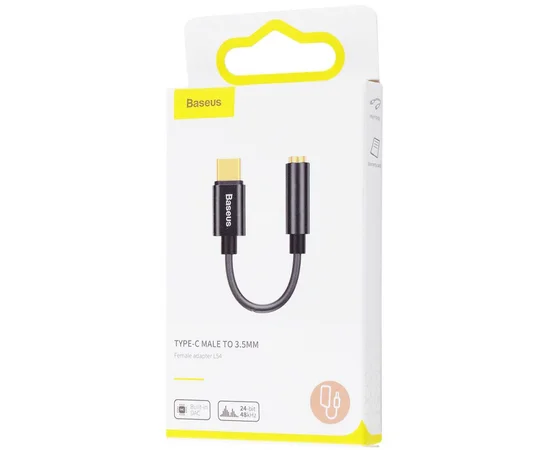 Переходник Baseus L54 Type-C to 3.5mm (CATL54) Черный