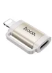 Переходник Hoco UA31B OTG Lightning male to Type-C female Gray