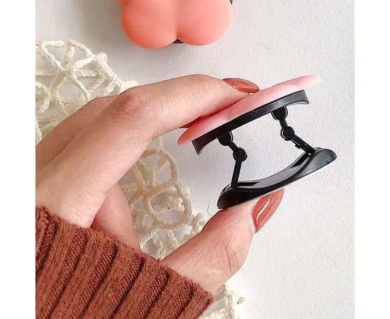 Держатель для телефона 3D Лапа Зеленая/желтая