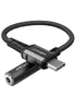 Перехідник Acefast C1-07 USB-C to 3.5mm aluminum alloy Black