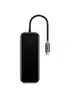 Переходник Baseus Hub AcmeJoy 5-Port Type-C (HDMI*1+USB3.0*2+USB2.0*1+Type-C PD&Data*1) (WKJZ) Dark Gray