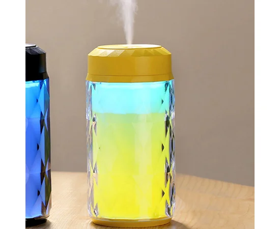 Увлажнитель воздуха Color Diamond c LED подсветкой (lamp+fan) Желтый