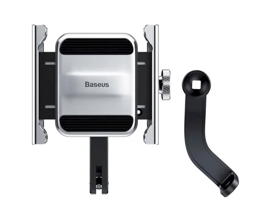 Вело- Мото- держатель Baseus Knight Motorcycle Серебряный