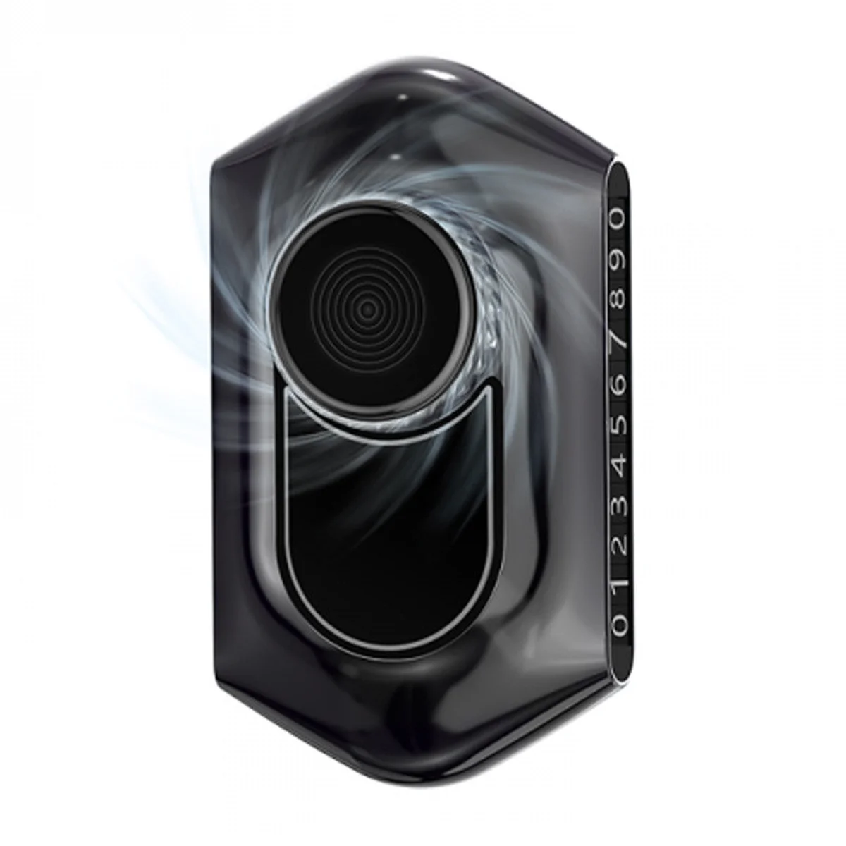 Ароматизатор у машину WIWU Wi-AR002 Solar Rotation Aromatherapy Black