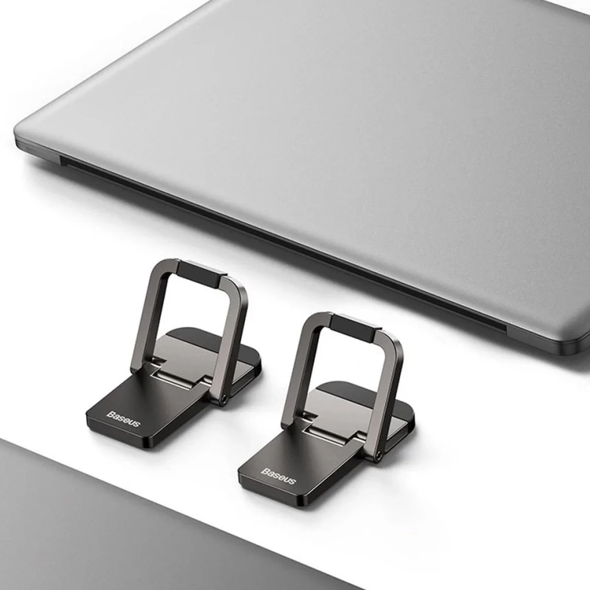 Подставка для ноутбука Baseus Slim Laptop Kickstand (2шт) (LUZC00001) Gray
